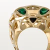 Inel Panthere De Cartier – Aur galben, granate tsavorite, onix – Cartier