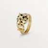 Inel Panthere De Cartier – Aur galben, Lac, Diamante, Granat Tsavorit – Cartier