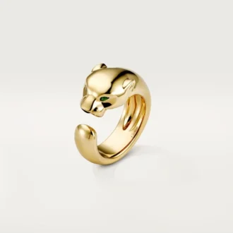 Inel Panthere De Cartier – Aur galben, onix, granat tsavorit – Cartier