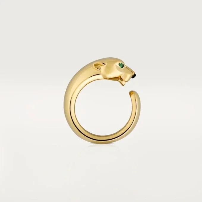 Inel Panthere De Cartier – Aur galben, onix, granat tsavorit – Cartier