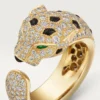 Inel Panthere De Cartier – Aur galben, smaralde, onix, diamante – Cartier
