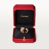 Inel Panthere De Cartier – Aur roz, diamante, smaralde, onix – Cartier