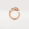 Inel Panthere De Cartier – Aur roz, granate tsavorite, onix – Cartier