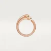 Inel Panthere De Cartier – Aur roz, granate tsavorite, onix – Cartier