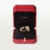 Inel Panthere De Cartier – Aur roz, granate tsavorite, onix – Cartier