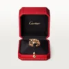 Inel Panthere De Cartier – Aur roz, granate tsavorite, onix, lac negru, diamante – Cartier