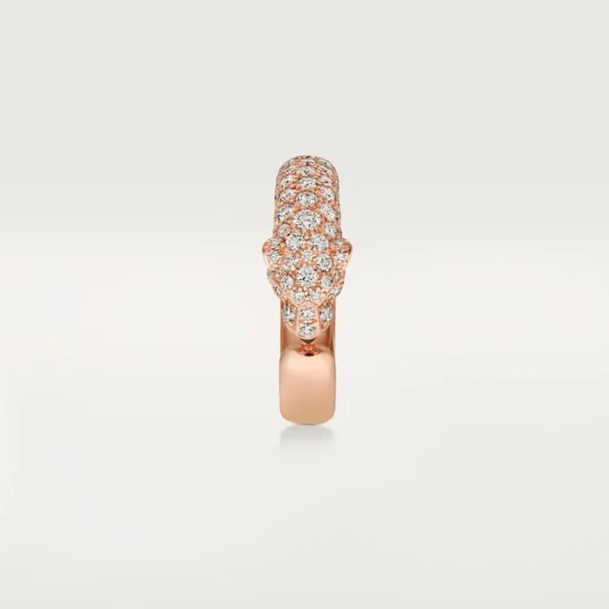 Inel Panthere De Cartier – Aur roz, onix, smaralde, diamante – Cartier