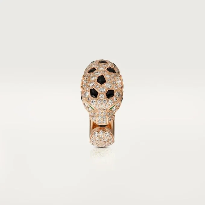 Inel Panthere De Cartier, model mediu, pavat