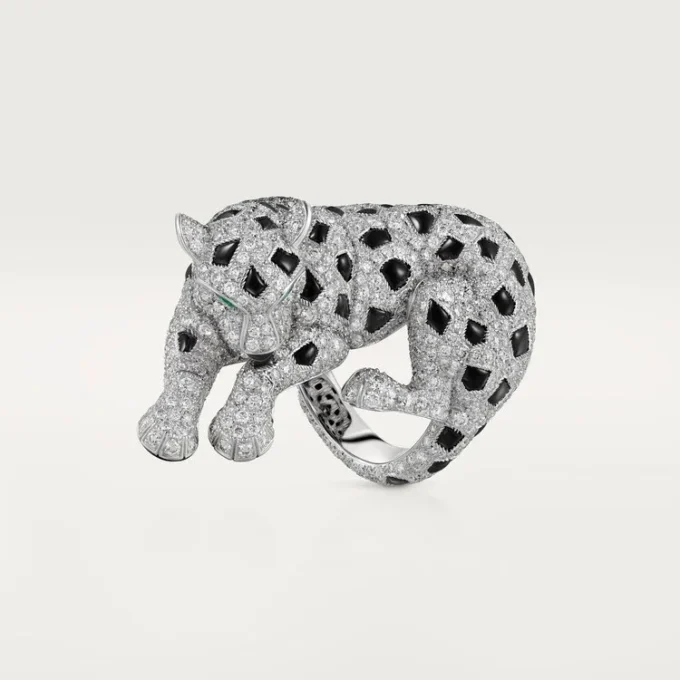 Inel Panthere De Cartier, pavat