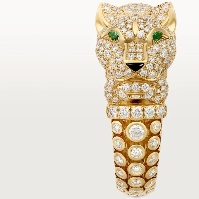 Inel Panthere De Cartier, pavat