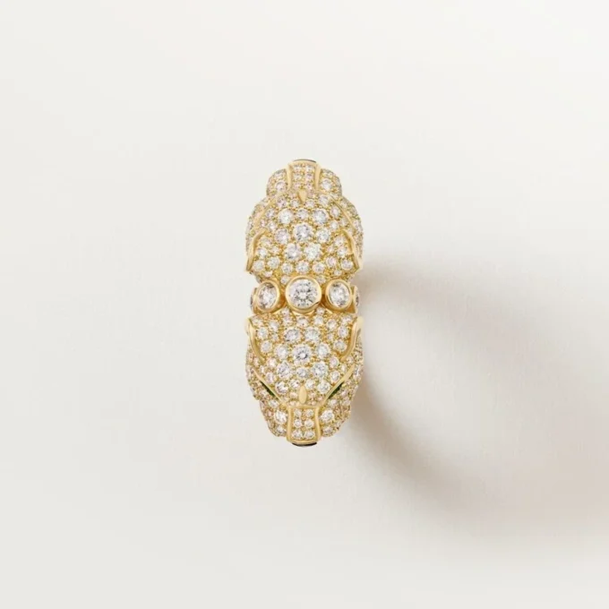Inel Panthere De Cartier, pavat