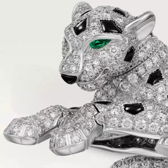 Inel Panthere De Cartier, pavat