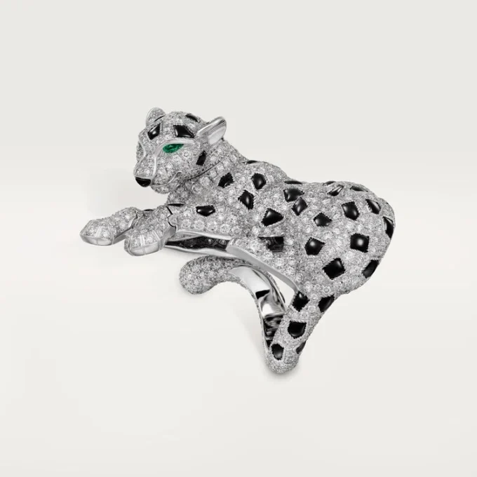 Inel Panthere De Cartier, pavat