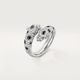 Inel Panthere De Cartier, semi-pavat
