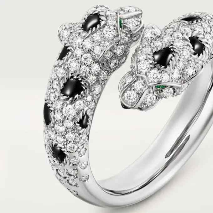 Inel Panthere De Cartier, semi-pavat