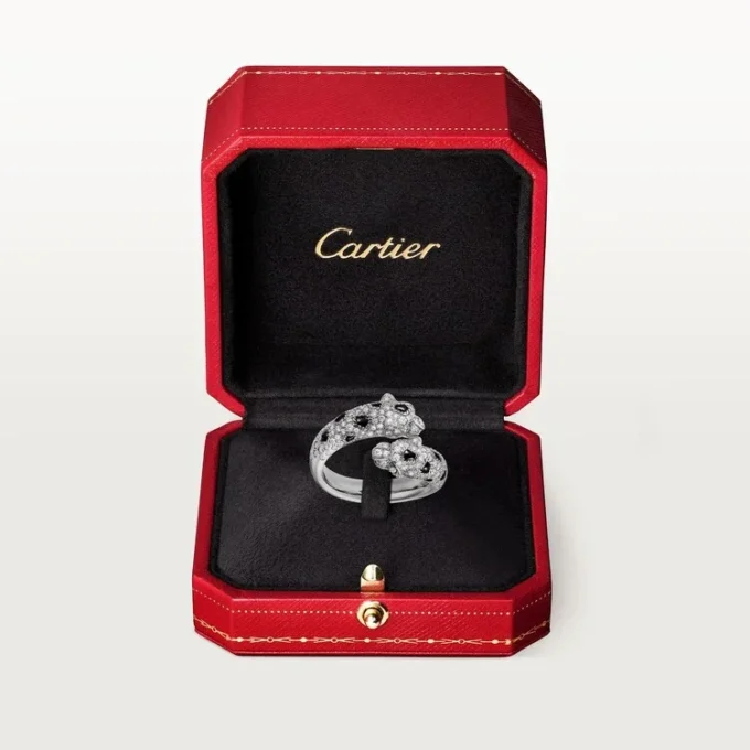 Inel Panthere De Cartier, semi-pavat