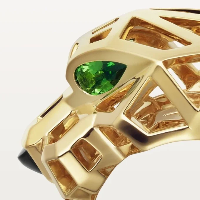 Inel Panthere De Cartier – Tsavorit și aur galben | Cartier SUA