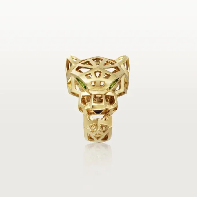 Inel Panthere De Cartier – Tsavorit și aur galben | Cartier SUA
