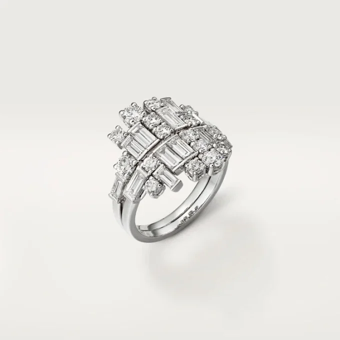 Inel Reflection De Cartier – Aur alb, Diamante – Cartier