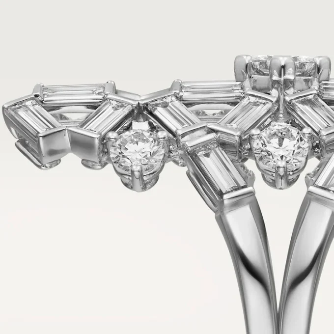 Inel Reflection De Cartier – Aur alb, Diamante – Cartier