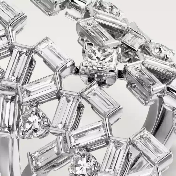 Inel Reflection De Cartier – Aur alb, Diamante – Cartier