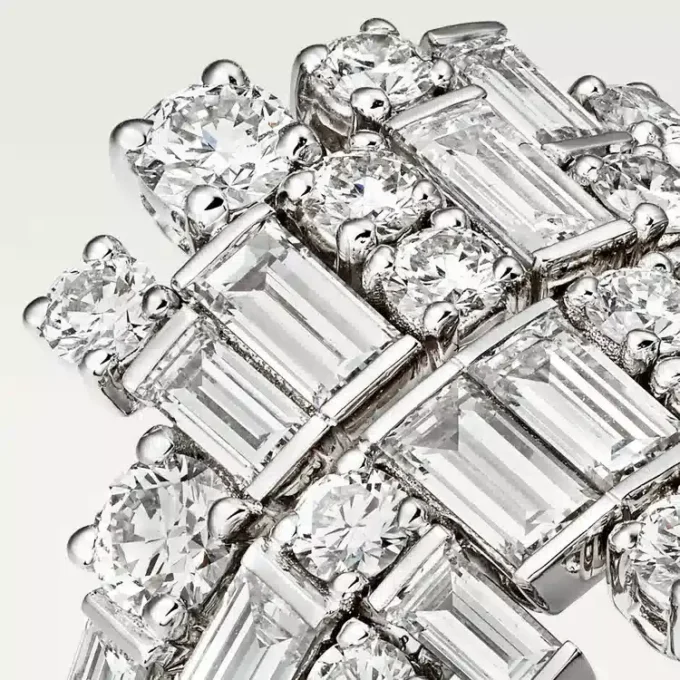 Inel Reflection De Cartier – Aur alb, Diamante – Cartier