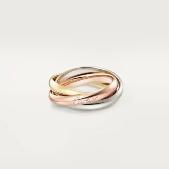 Inel Trinity din aur tricolor, model clasic | Cartier Us