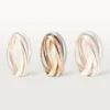Inel Trinity din aur tricolor, model clasic | Cartier Us Inel Trinity din aur tricolor, model clasic | Cartier Us