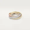 Inel Trinity, model clasic, pavat Inel Trinity, model clasic, pavat