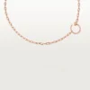 Juste Un Clou – Colier cu lanț cu diamante din aur roz | Cartier SUA
