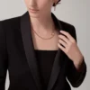 Juste Un Clou – Colier cu lanț cu diamante din aur roz | Cartier SUA