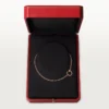 Juste Un Clou – Colier cu lanț cu diamante din aur roz | Cartier SUA