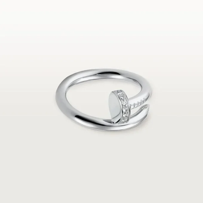 Juste Un Clou – Inel cu diamante din aur alb | Cartier SUA