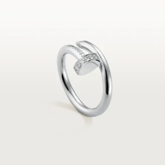 Juste Un Clou – Inel cu diamante din aur alb | Cartier SUA