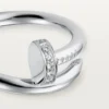 Juste Un Clou – Inel cu diamante din aur alb | Cartier SUA