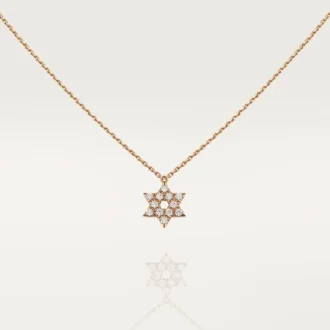 Pandantiv cu inimi și simboluri – Aur roz, diamante – Cartier