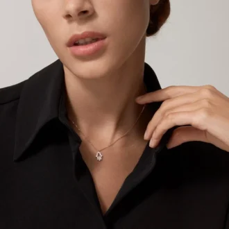 Pandantiv cu inimi și simboluri – Aur roz, diamante – Cartier