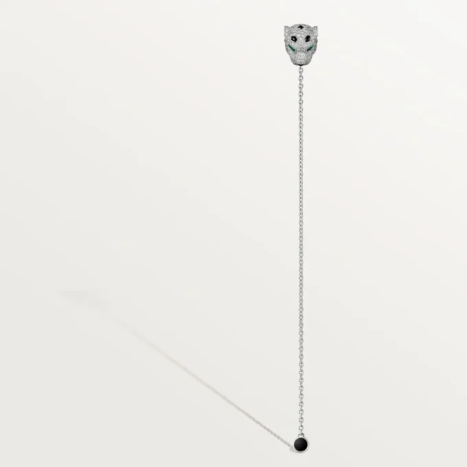 Panthere De Cartier Accesorii de eleganță masculină – Bijuterie de buzunar Panthere De Cartier cu diamante și aur – Cartier