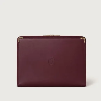 Portofoliu, Must De Cartier – Piele de vițel burgundă, finisaj auriu – Cartier