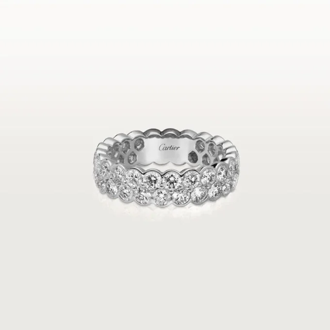 Verigheta Broderie De Cartier – Aur alb, Diamante – Cartier