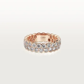Verigheta Broderie De Cartier – Aur roz, Diamante – Cartier