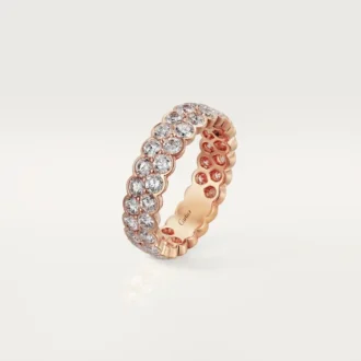 Verigheta Broderie De Cartier – Aur roz, Diamante – Cartier