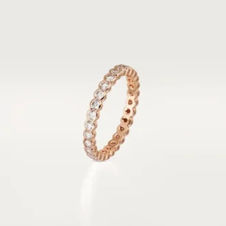 Verigheta Broderie De Cartier – Aur roz, Diamante – Cartier