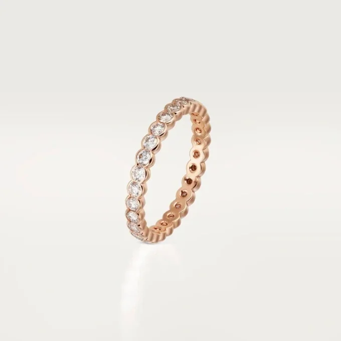 Verigheta Broderie De Cartier – Aur roz, Diamante – Cartier