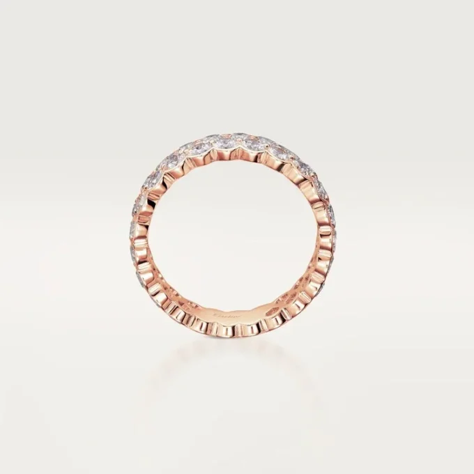 Verigheta Broderie De Cartier – Aur roz, Diamante – Cartier