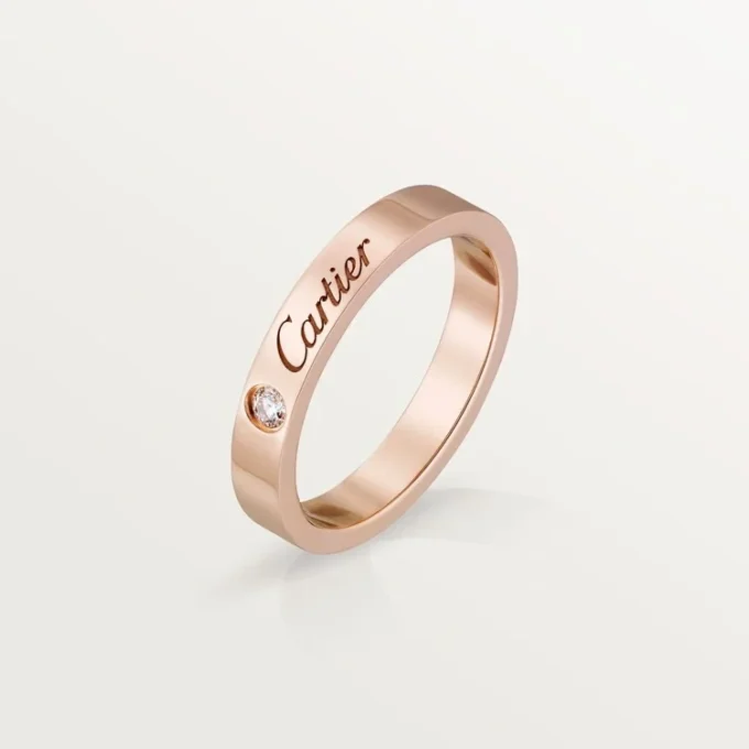 Verigheta C De Cartier – Aur roz, Diamant – Cartier
