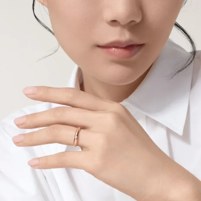 Verigheta C De Cartier – Aur roz, Diamant – Cartier