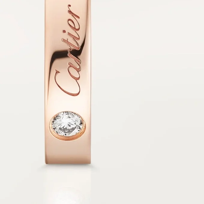 Verigheta C De Cartier – Aur roz, Diamant – Cartier