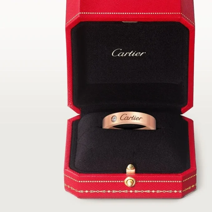 Verigheta C De Cartier – Aur roz, Diamant – Cartier