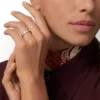 Verigheta C De Cartier, lățime 3 mm, 1 diamant